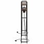 Preview: Stauraum-Kopfteil Braun Eiche 150 cm Holzwerkstoff