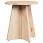 Preview: Couchtisch 3 pcs Natürlich 49 x 49 x 30 cm Massivkiefer