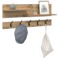 Preview: Wandmontierter nachttisch Wandhalterung Artisan-Eiche