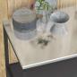 Preview: Küchenlageregal mit Regal mit Speicher Schwarz 60 x 50 x 92 cm Stahl