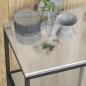 Preview: Küchenlageregal mit Regal mit Speicher Silber 60 x 50 x 92 cm Edelstahl