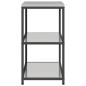 Preview: Küchenlageregal mit Regal mit Speicher Silber 60 x 50 x 92 cm Edelstahl