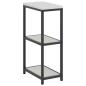 Preview: Küchenlageregal mit Regal mit Speicher Silber 60 x 50 x 92 cm Edelstahl