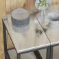 Preview: Küchenlageregal mit Regal mit Speicher Silber 60 x 50 x 92 cm Edelstahl