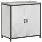 Preview: Küchenlagerregal Silber 60 x 50 x 92 cm Galvanisierter Stahl