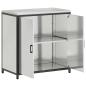 Preview: Küchenlagerregal Silber 60 x 50 x 92 cm Galvanisierter Stahl