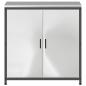 Preview: Küchenlagerregal Silber 60 x 50 x 92 cm Galvanisierter Stahl