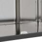 Preview: Küchenlagerregal Silber 60 x 50 x 92 cm Galvanisierter Stahl