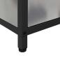 Preview: Küchenlagerregal mit Regal mit Speicher mit Tür Silber 60 x 50 x 92 cm Edelstahl