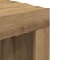 Preview: Couchtisch Eiche handwerklich 50 x 50 x 35 cm Holzwerkstoff
