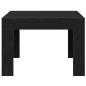 Preview: Couchtisch Schwarze Eiche 50 x 50 x 35 cm Holzwerkstoff