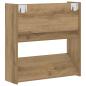 Preview: Wandschuhschränke 2 pcs Eiche handwerklich 60 x 18 x 60 cm