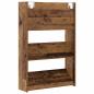 Preview: Wandschuhschränke 2 pcs Altholz 60 x 18 x 60 cm Holzwerkstoff