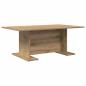 Preview: Couchtisch Eiche handwerklich 103.5 x 60 x 40 cm Holzwerkstoff