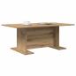 Preview: Couchtisch Eiche handwerklich 103.5 x 60 x 40 cm Holzwerkstoff