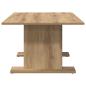 Preview: Couchtisch Eiche handwerklich 103.5 x 60 x 40 cm Holzwerkstoff