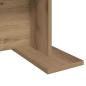 Preview: Couchtisch Eiche handwerklich 103.5 x 60 x 40 cm Holzwerkstoff