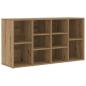 Preview: Schuhbank Eiche handwerklich 103 x 30 x 55 cm Holzwerkstoff
