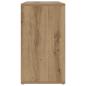 Preview: Schuhbank Eiche handwerklich 103 x 30 x 55 cm Holzwerkstoff