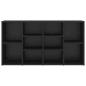 Preview: Schuhbank Schwarze Eiche 103 x 30 x 55 cm Holzwerkstoff