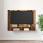 Preview: Wand TV Schrank Altes Holz 120 x 23.5 x 90 cm Holzwerkstoff
