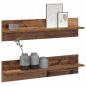 Preview: Wandregale 2 pcs Altes Holz 80 x 11,5 x 18 cm Holzwerkstoff