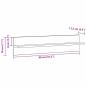 Preview: Wandregale mit Regal 2 pcs Handwerklich gefertigter Eichenholz