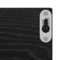 Preview: Wandregale 2 pcs Schwarz Eiche 80 x 11,5 x 18 cm Holzwerkstoff