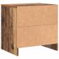 Preview: Nachttisch Altholz 45 x 34 x 44.5 cm Holzwerkstoff