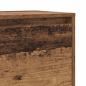 Preview: Nachttisch Altholz 45 x 34 x 44.5 cm Holzwerkstoff