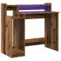 Preview: Schreibtisch Altholz 97 x 45 x 90 cm Holzwerkstoff