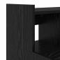Preview: Schreibtisch Schwarze Eiche 97 x 45 x 90 cm Holzwerkstoff
