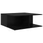 Preview: Couchtisch Schwarze Eiche 80 x 80 x 31 cm Holzwerkstoff