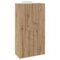Preview: Büroschrank Eiche handwerklich 60 x 32 x 115 cm Holzwerkstoff