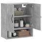Preview: Wandschrank Betongrau 60x31x70 cm Holzwerkstoff
