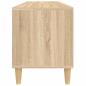 Preview: TV-Schrank Sonoma-Eiche 100x34,5x44,5 cm Holzwerkstoff