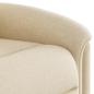 Preview: Relaxsessel mit Aufstehhilfe Creme Stoff