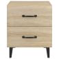 Preview: Nachttische 2 Stk. Sonoma-Eiche 40x35x47,5 cm