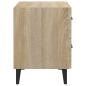 Preview: Nachttische 2 Stk. Sonoma-Eiche 40x35x47,5 cm