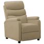 Preview: Relaxsessel Cappuccino-Braun Kunstleder