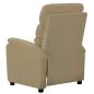 Preview: Relaxsessel Cappuccino-Braun Kunstleder