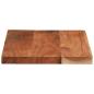 Preview: Tischplatte 50x30x3,8 cm Rechteckig Massivholz Akazie