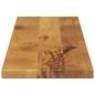 Preview: Tischplatte 120x20x3,8 cm Rechteckig Massivholz Mango