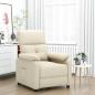 Preview: ARDEBO.de - Relaxsessel Creme Stoff