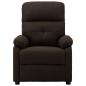 Preview: Relaxsessel Dunkelbraun Stoff