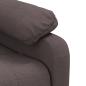 Preview: Relaxsessel Dunkelbraun Stoff