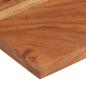 Preview: Tischplatte 60x40x3,8 cm Rechteckig Massivholz Akazie