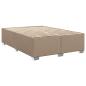 Preview: Boxspringbett Matratze Cappuccino-Braun 160x200 cm Kunstleder
