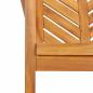 Preview: Garten Essgruppe 6 pcs Braun Mittel Massivholz