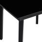 Preview: Essgruppe 3 pcs Hellgrau und Schwarz Mittel